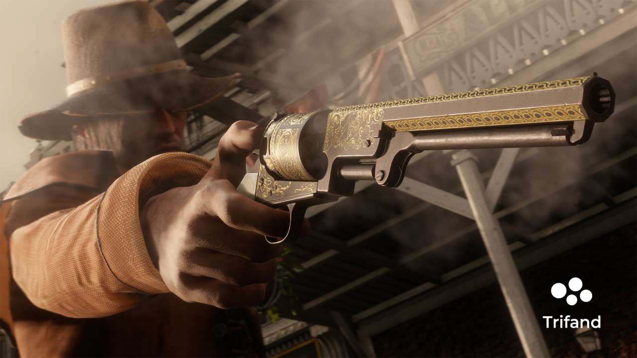 تمیز کردن اسلحه در Red Dead Redemption 2 | تریفند