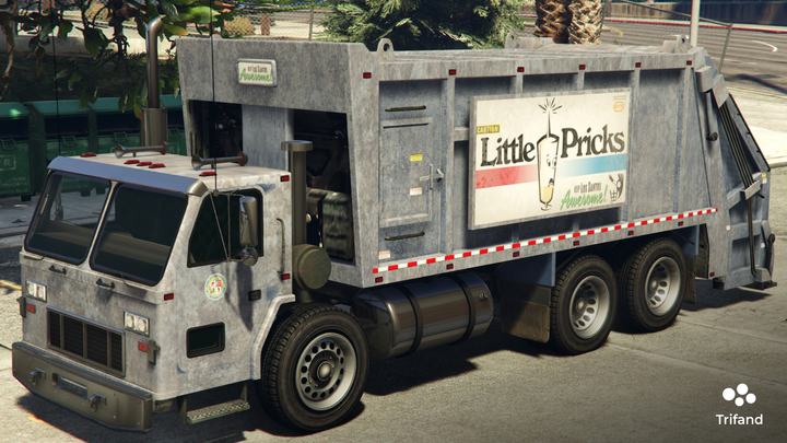 ماشین Refuse truck در بازی GTA V