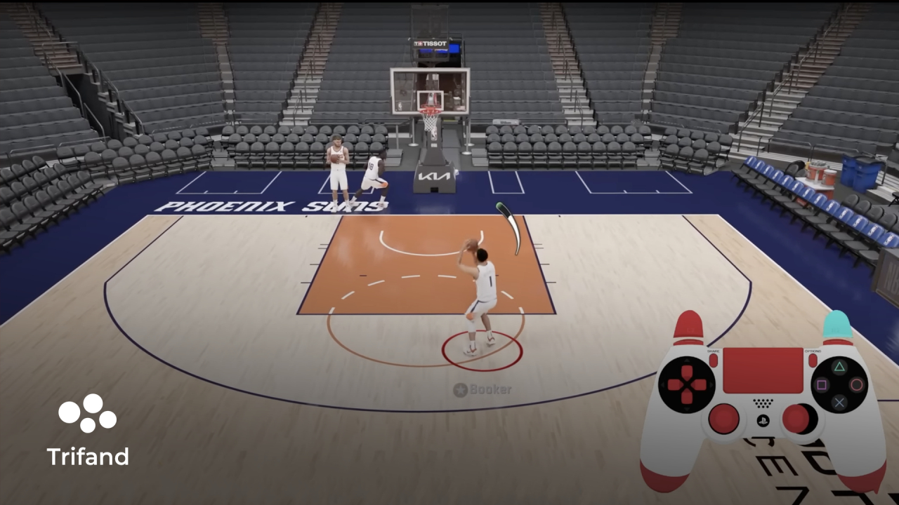 step jumper در بسکتبال NBA 2K23 | تریفند | تریفند
