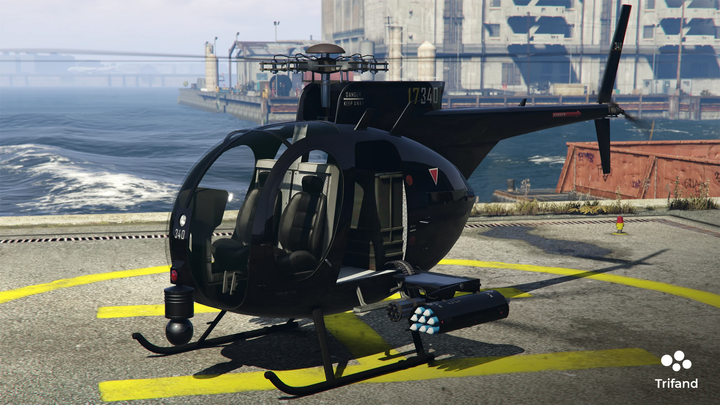 GTA V Attack Helicopter