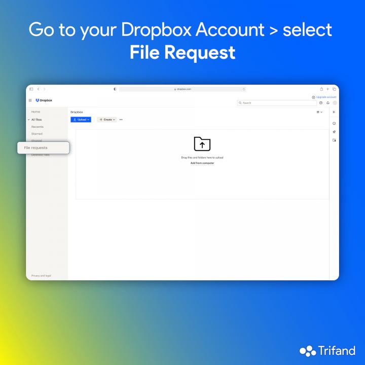 Create file request